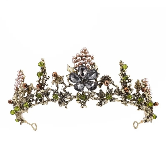 Vintage Princess Queen Headdress Jewelry Bridal or Sweet Sixteen. - Picture 7 of 16